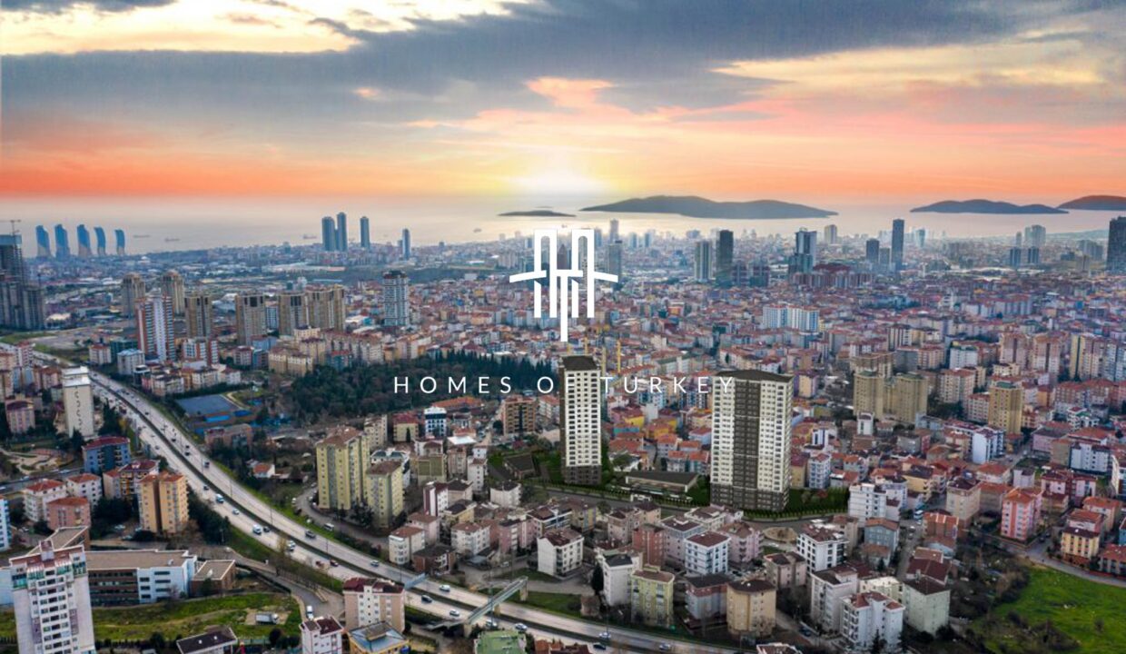 Ready-to-Use Flats in a Secure Complex with a Pool in Kartal 1