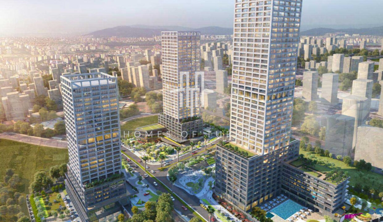 Sea View Apartments in a State Guaranteed Luxury Project in Ataşehir 1
