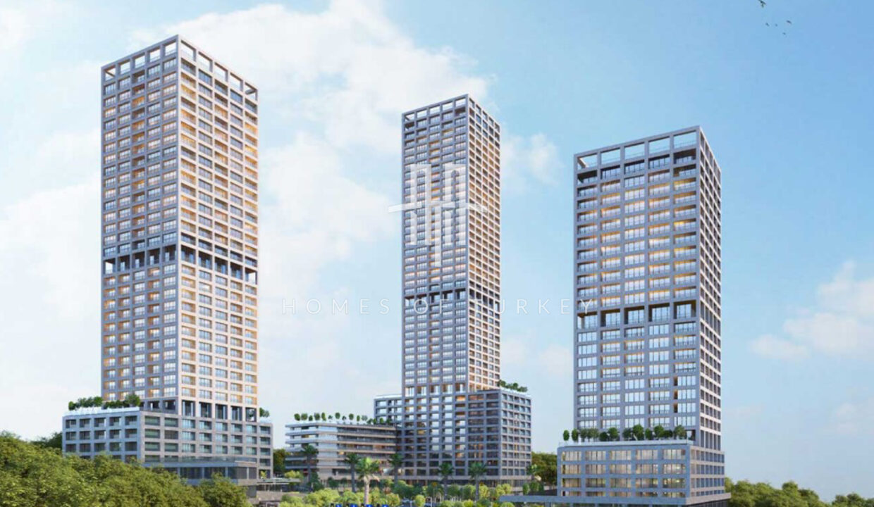 Sea View Apartments in a State Guaranteed Luxury Project in Ataşehir 3