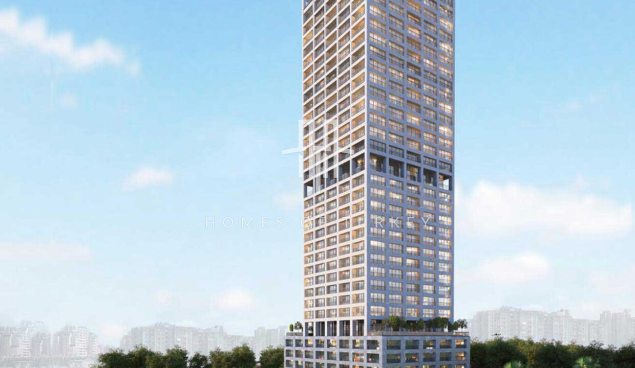 Sea View Apartments in a State Guaranteed Luxury Project in Ataşehir 5