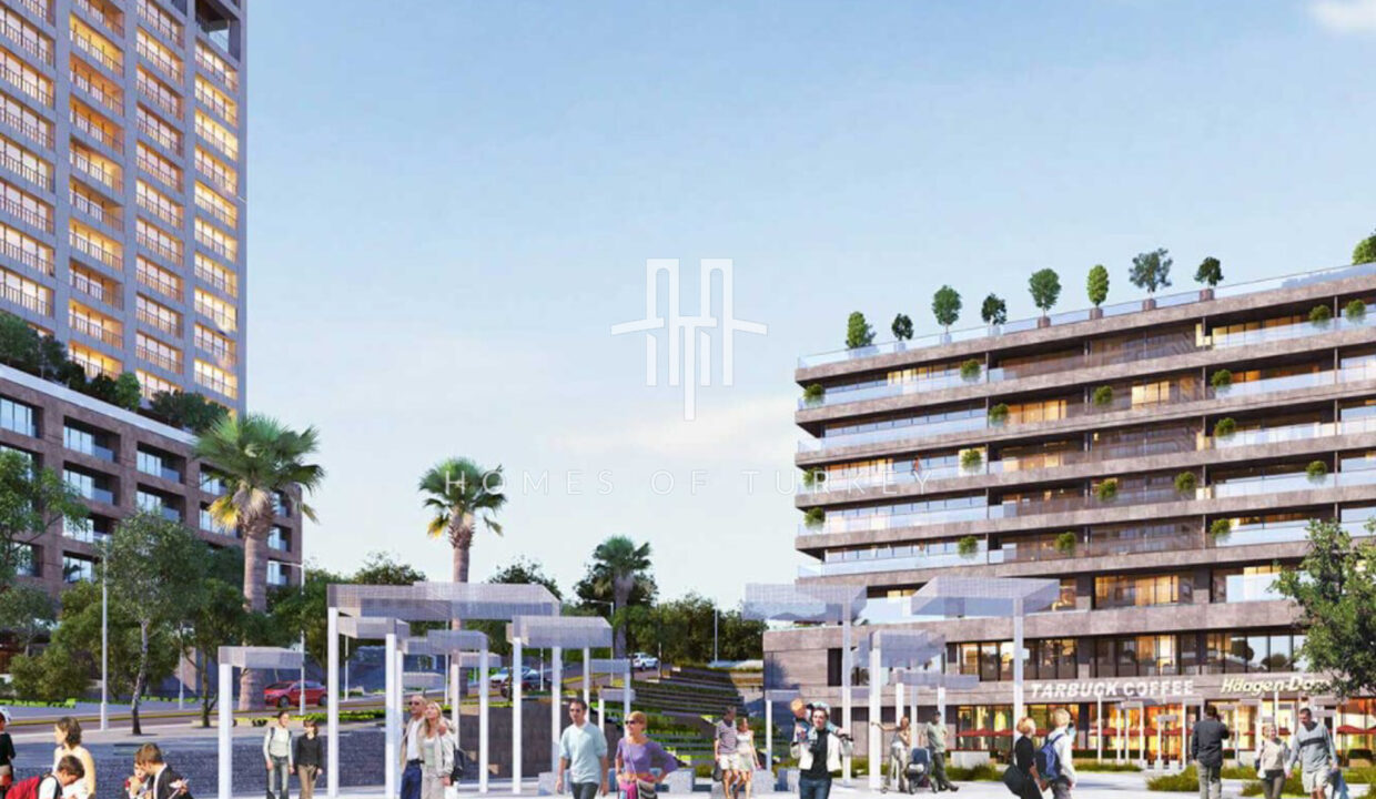 Sea View Apartments in a State Guaranteed Luxury Project in Ataşehir 6