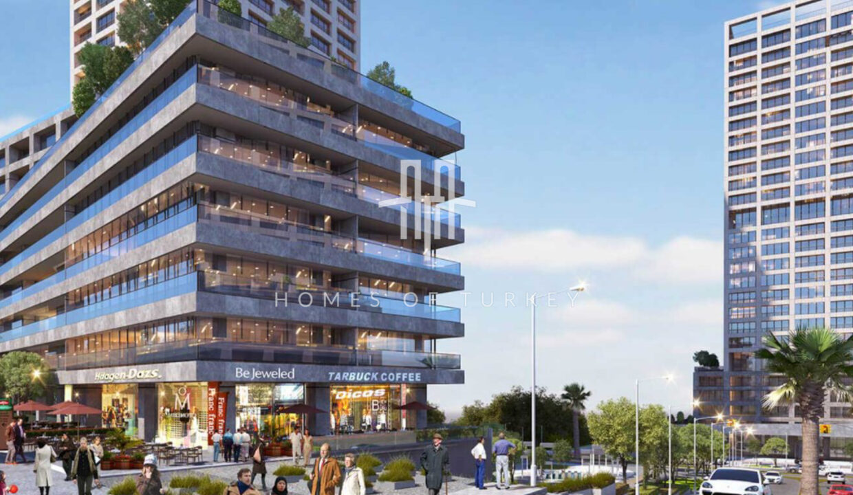 Sea View Apartments in a State Guaranteed Luxury Project in Ataşehir 7