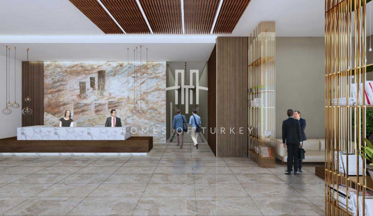 Sea View Apartments in a State Guaranteed Luxury Project in Ataşehir 9