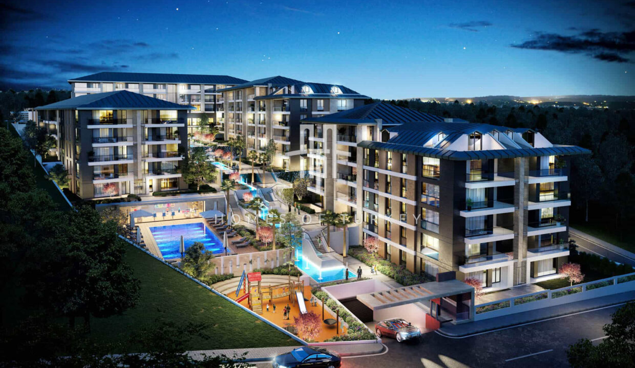 Sea View and Apartments with a Garden in a Luxury Complex by the Beach in Büyükcekmece 2