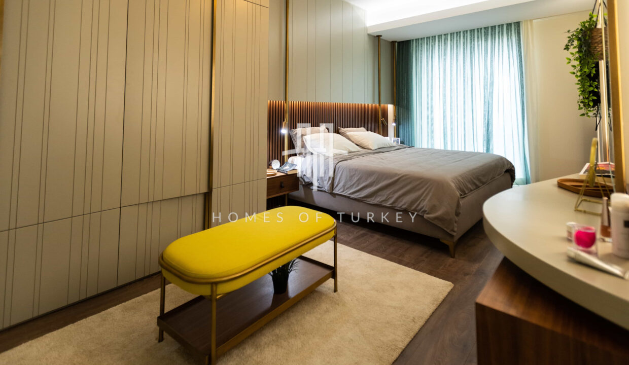 Sea View and Apartments with a Garden in a Luxury Complex by the Beach in Büyükcekmece 22