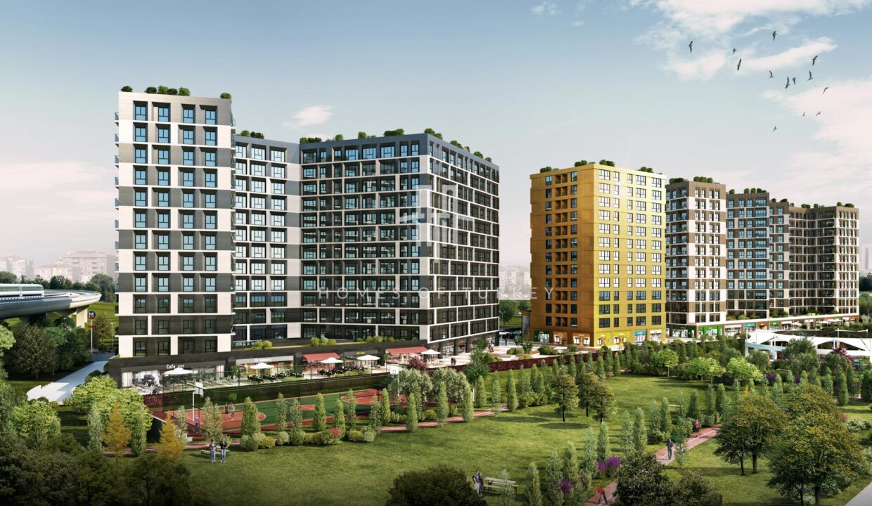 Smart Apartments for Sale in Küçükçekmece, Within Walking Distance to the Metro and Metrobus 1