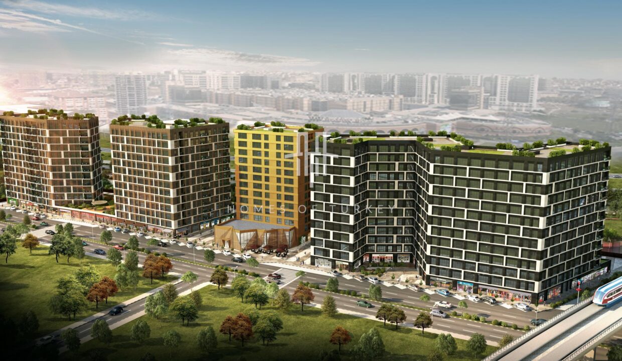 Smart Apartments for Sale in Küçükçekmece, Within Walking Distance to the Metro and Metrobus 3