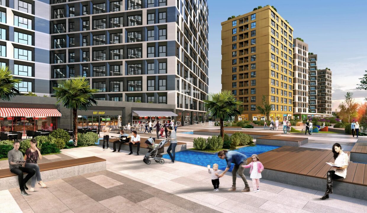 Smart Apartments for Sale in Küçükçekmece, Within Walking Distance to the Metro and Metrobus 4