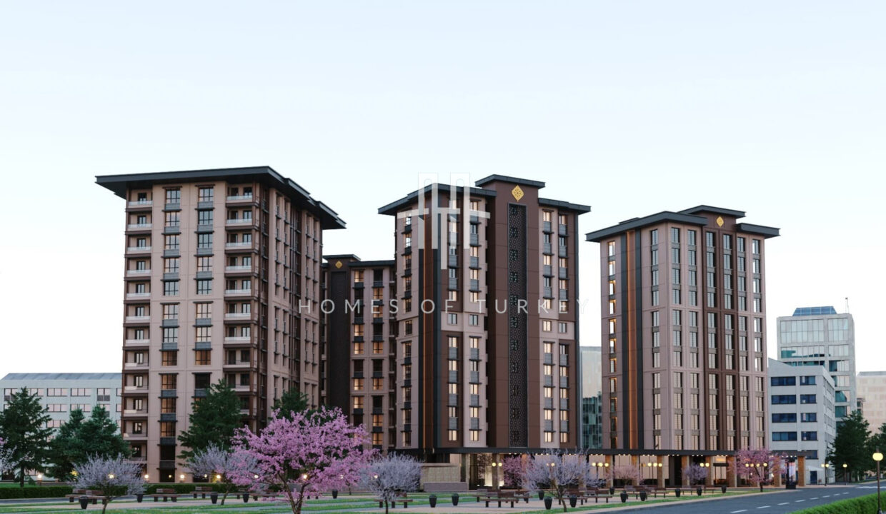 Spacious Apartments in a Prestigious Site Next to Transportation Networks in Zeytinburnu 1 (2)