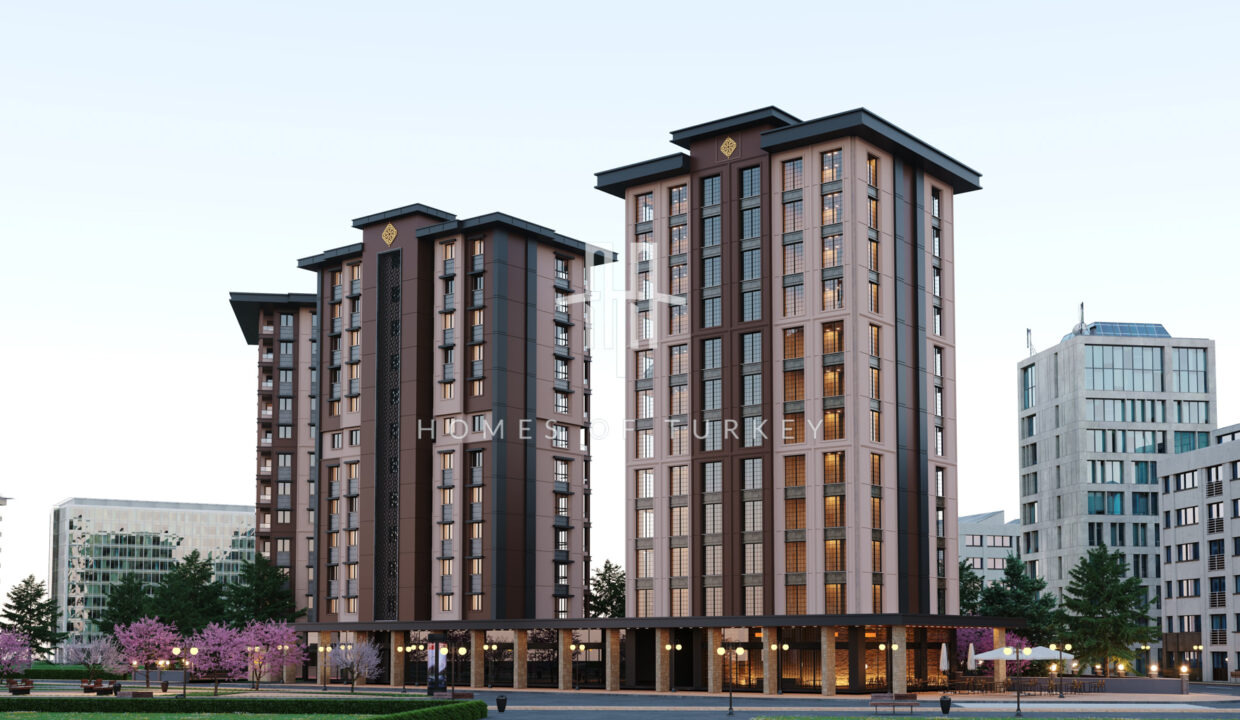 Spacious Apartments in a Prestigious Site Next to Transportation Networks in Zeytinburnu 2 (2)