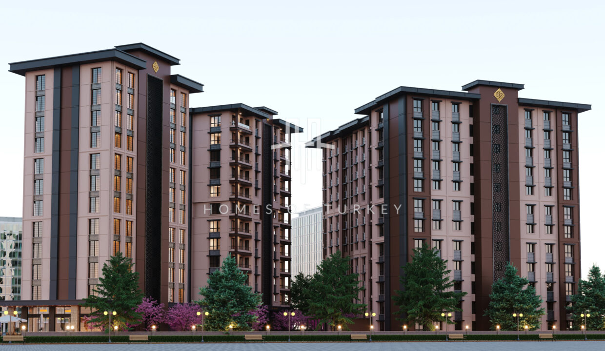 Spacious Apartments in a Prestigious Site Next to Transportation Networks in Zeytinburnu 4 (2)