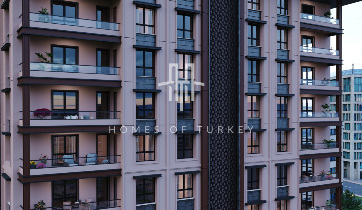 Spacious Apartments in a Prestigious Site Next to Transportation Networks in Zeytinburnu 5 (2)