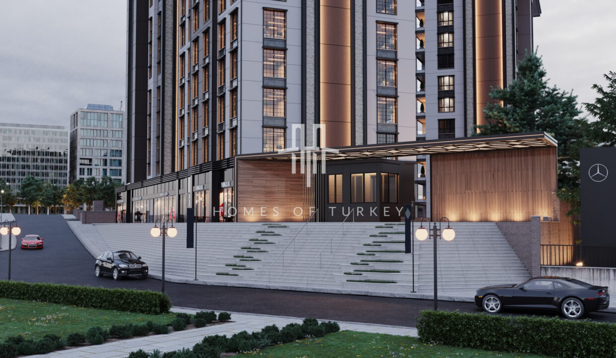 Spacious Apartments in a Prestigious Site Next to Transportation Networks in Zeytinburnu 6 (2)
