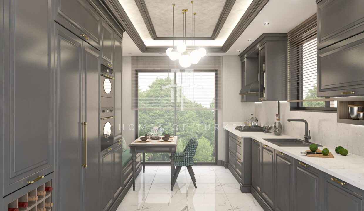 Triplex Detached Villas for Sale in Installments in Beylikdüzü, Istanbul 10
