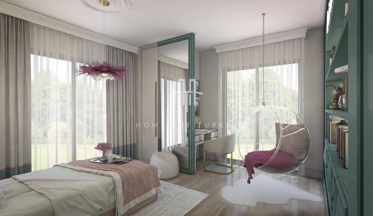 Triplex Detached Villas for Sale in Installments in Beylikdüzü, Istanbul 11