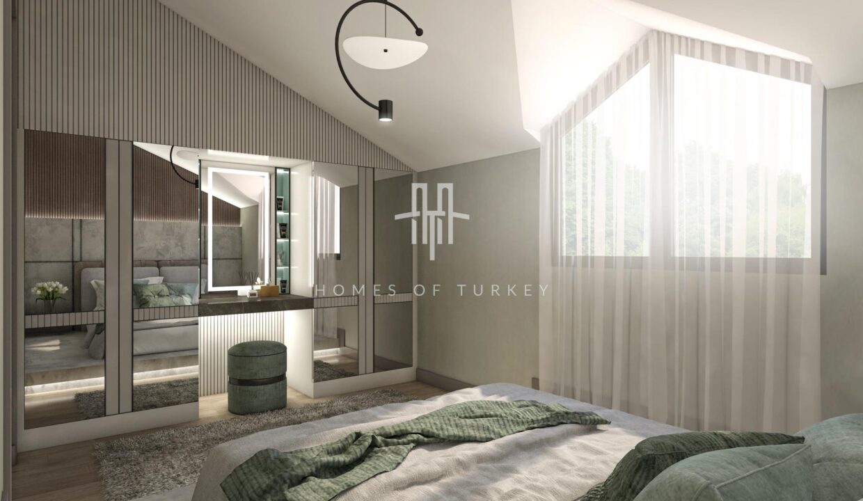 Triplex Detached Villas for Sale in Installments in Beylikdüzü, Istanbul 14