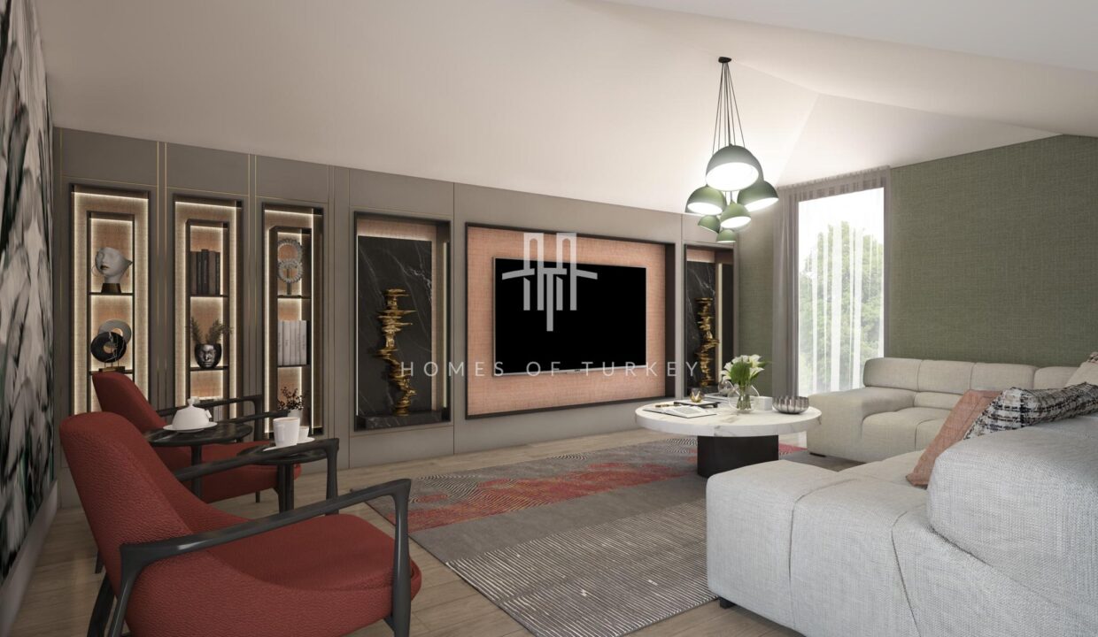 Triplex Detached Villas for Sale in Installments in Beylikdüzü, Istanbul 21