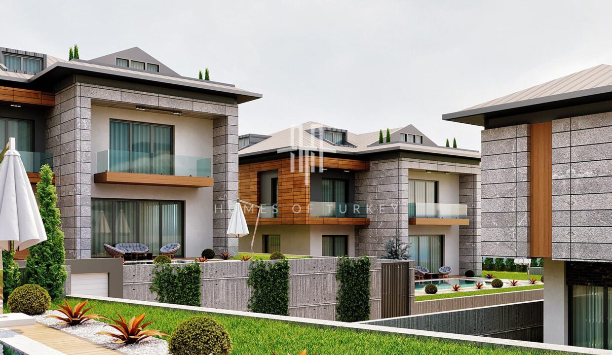 Triplex Detached Villas for Sale in Installments in Beylikdüzü, Istanbul 4
