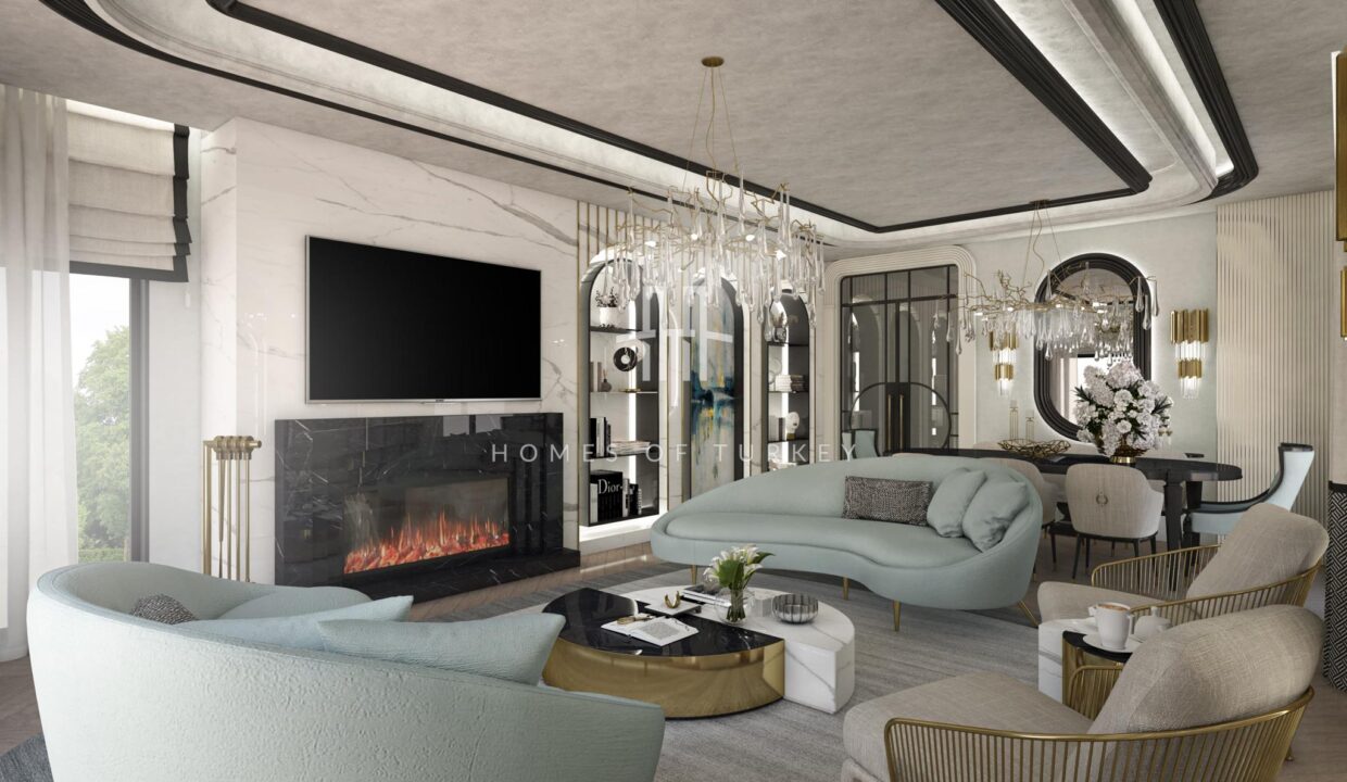 Triplex Detached Villas for Sale in Installments in Beylikdüzü, Istanbul 7