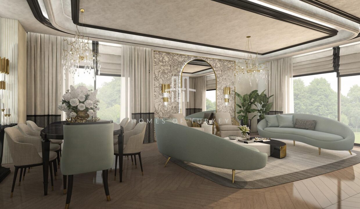 Triplex Detached Villas for Sale in Installments in Beylikdüzü, Istanbul 8