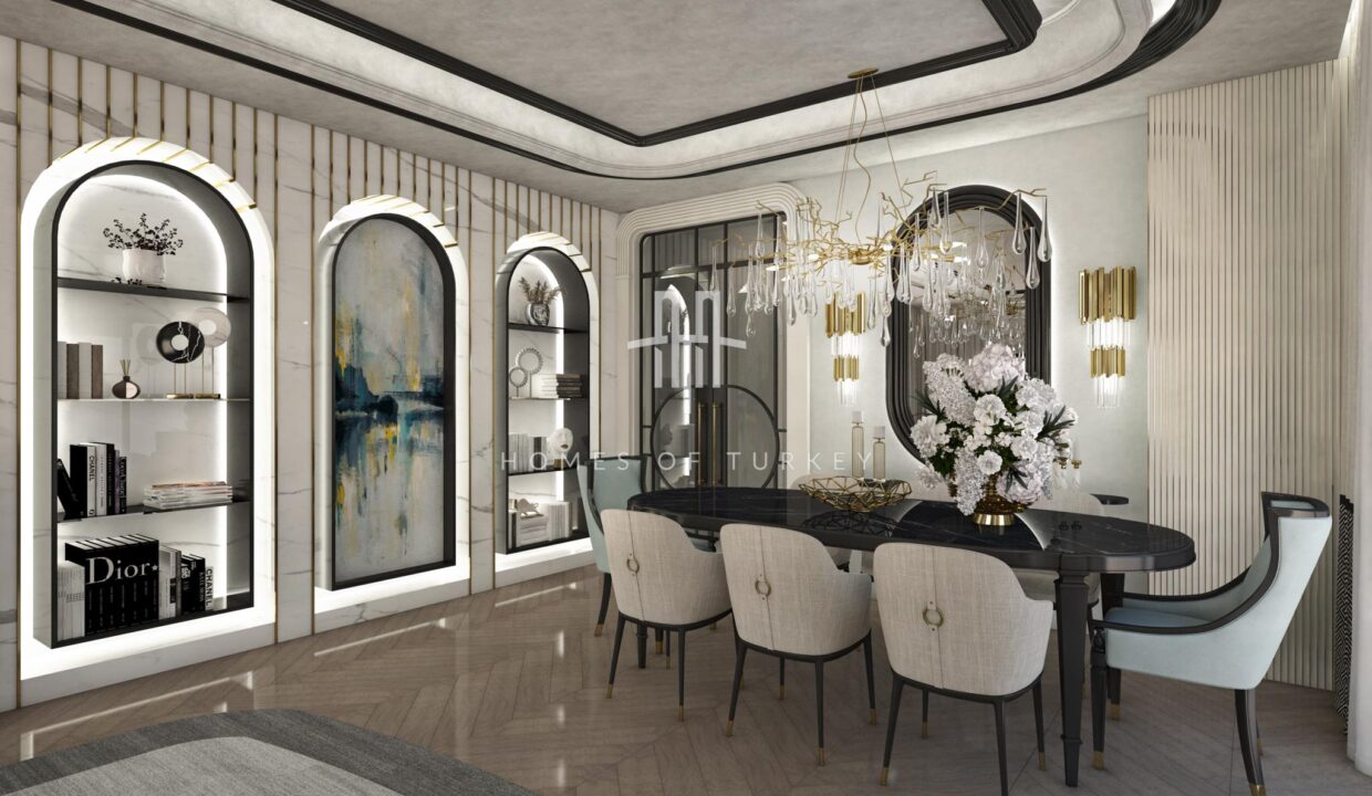 Triplex Detached Villas for Sale in Installments in Beylikdüzü, Istanbul 9