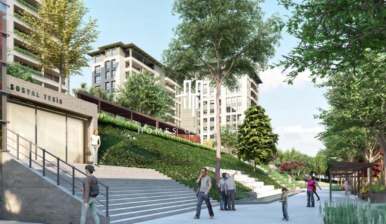Apartments for Sale in a State-Guaranteed Complex in Küçükçekmece 15