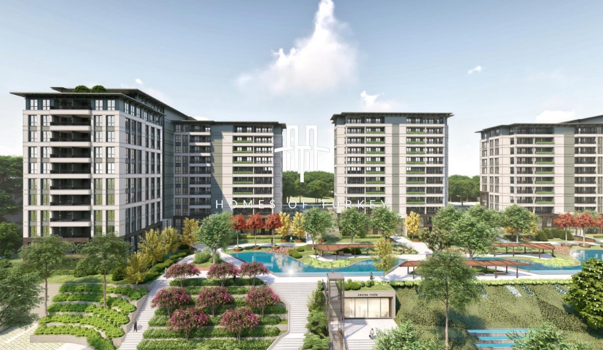 Apartments for Sale in a State-Guaranteed Complex in Küçükçekmece 3