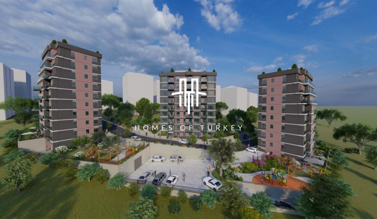 Apartments for Sale with Lush Forest View in Kagithane 1