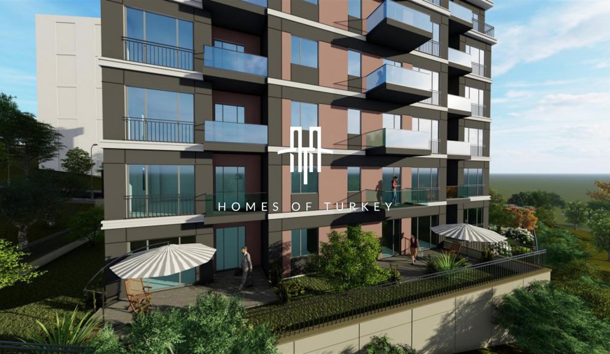 Apartments for Sale with Lush Forest View in Kagithane 13