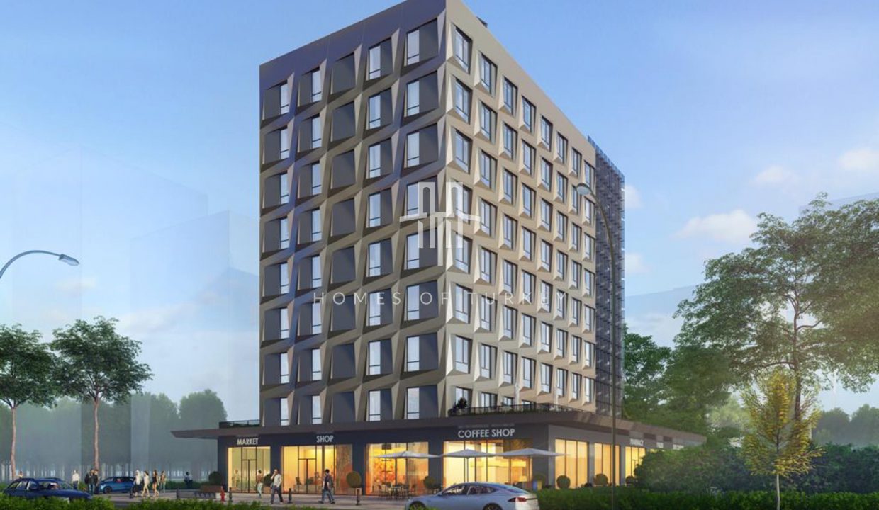 Apartments in Beylikdüzü Center within Walking Distance to Transportation Networks and Metrobus Station 1