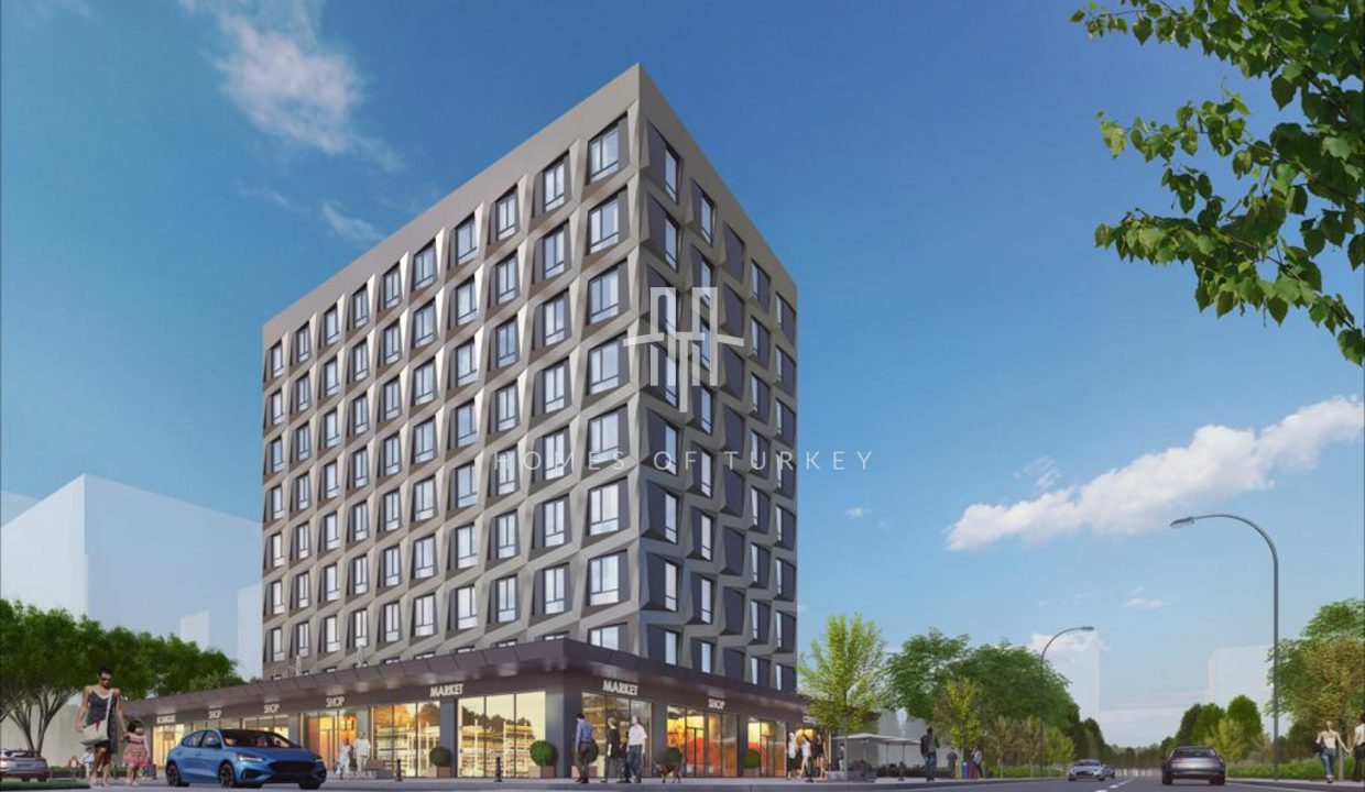 Apartments in Beylikdüzü Center within Walking Distance to Transportation Networks and Metrobus Station 4,