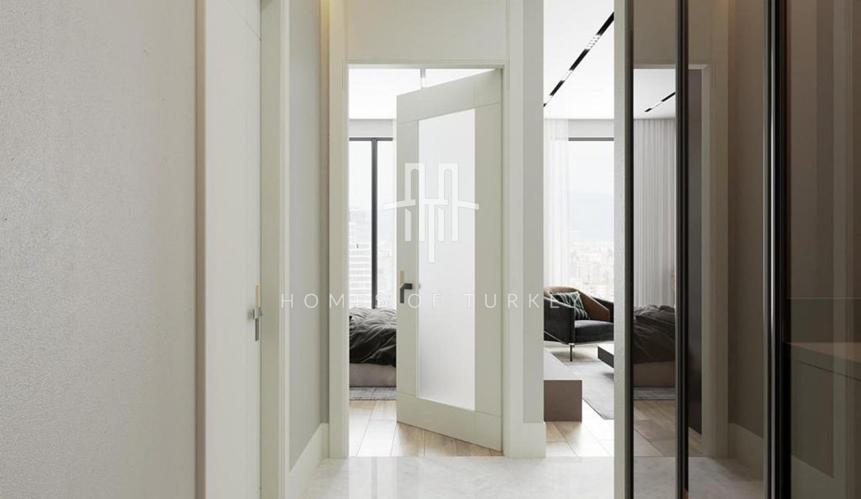 Apartments in Beylikdüzü Center within Walking Distance to Transportation Networks and Metrobus Station 9
