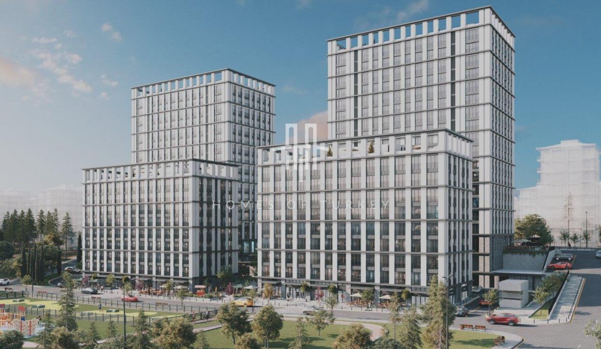 Comfortable Apartments with Rich Facilities in an Award-Winning Project in Istanbul Ataşehir 1