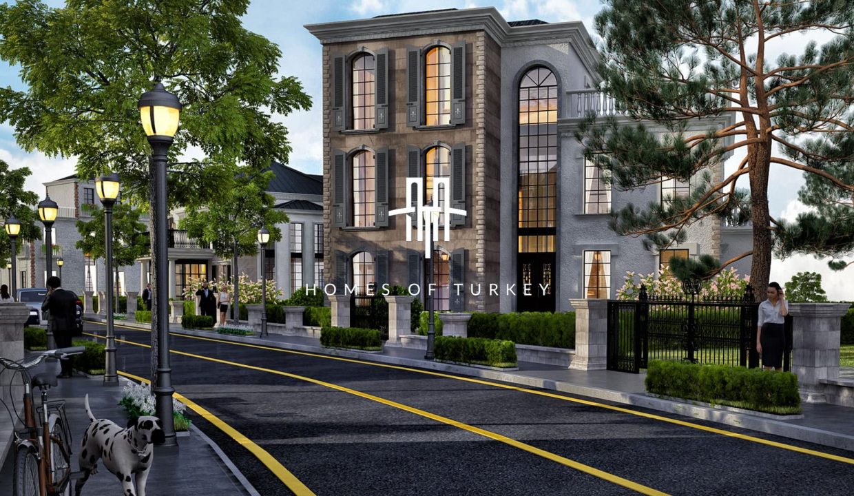 Detached Villas with Pool and Garden in a Complex in Çekmeköy 5,