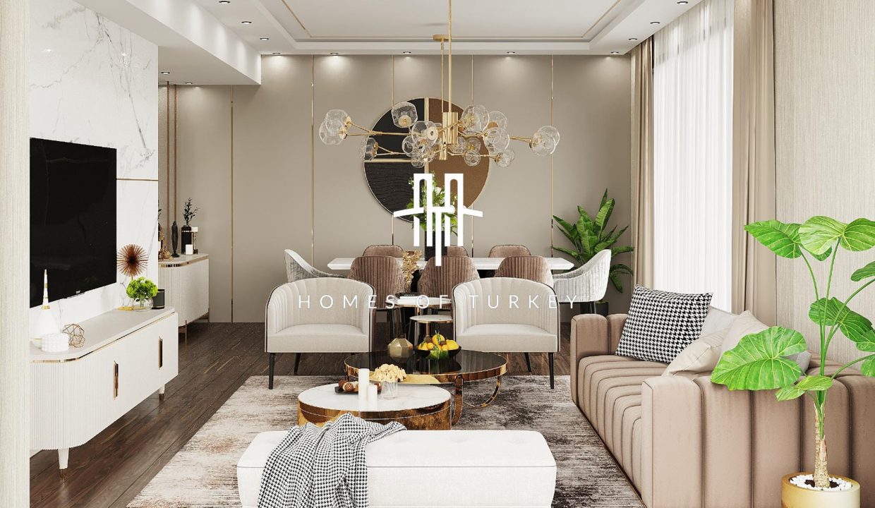 Flats for Sale in Başakşehir, in the Center of the City, in a Luxury Complex Away from the Complexity 2