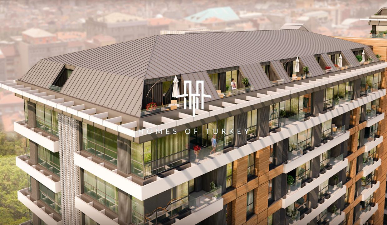 Flats for Sale in Başakşehir, in the Center of the City, in a Luxury Complex Away from the Complexity 2-2