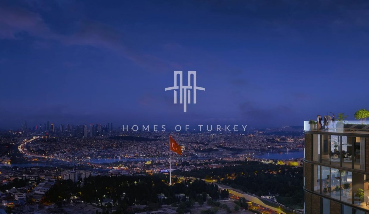 Flats for Sale in Installments in the Center of Public Transportation in Eyüpsultan, Istanbul 1