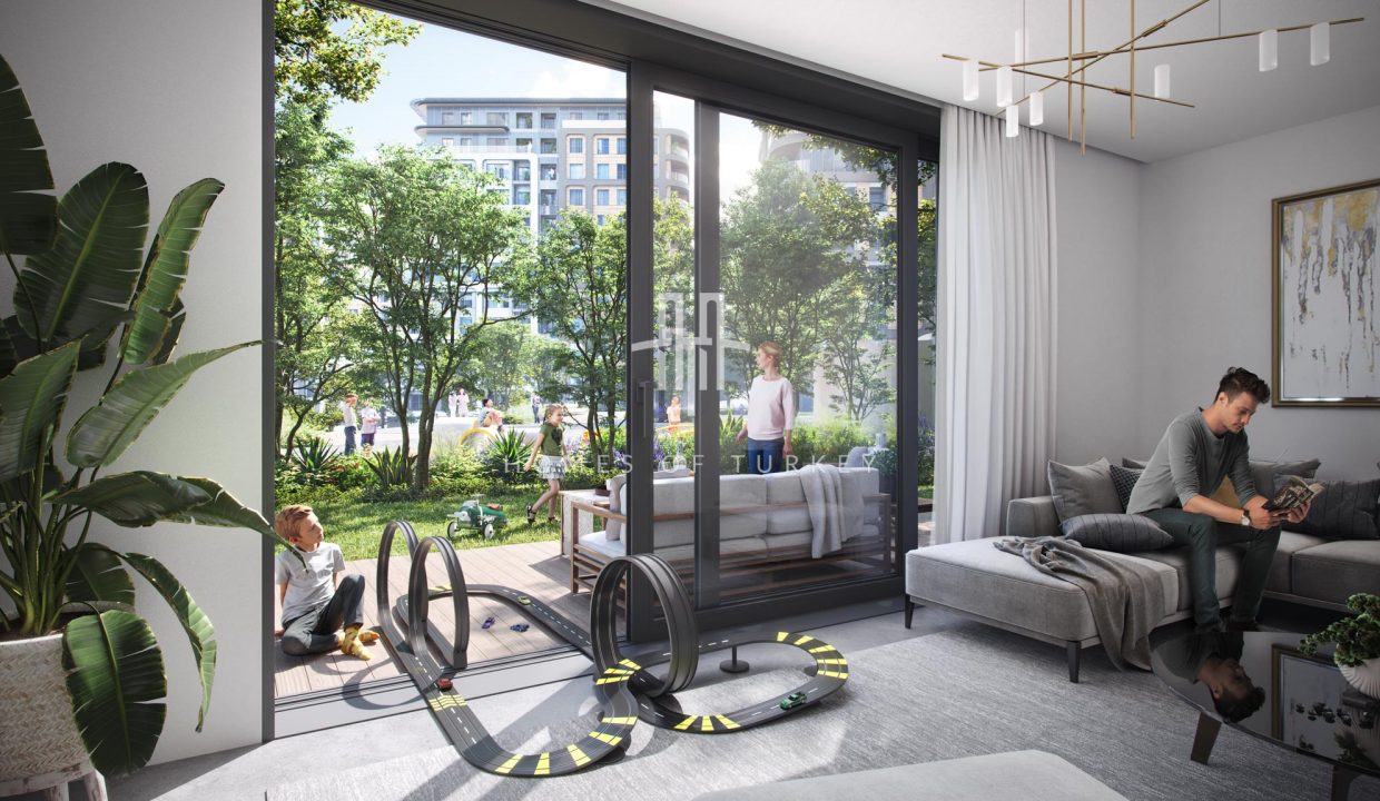 Flats for Sale in Installments in the Center of Public Transportation in Eyüpsultan, Istanbul 14,
