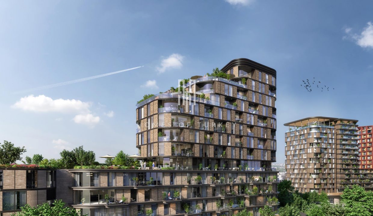 Flats for Sale in Installments in the Center of Public Transportation in Eyüpsultan, Istanbul 3,