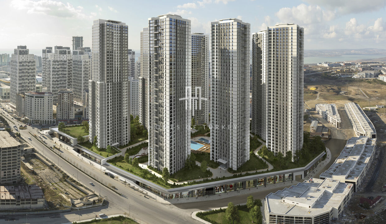 Flats for Sale in a Complex with Social Facilities within Walking Distance to Metrobus in Esenyurt 1