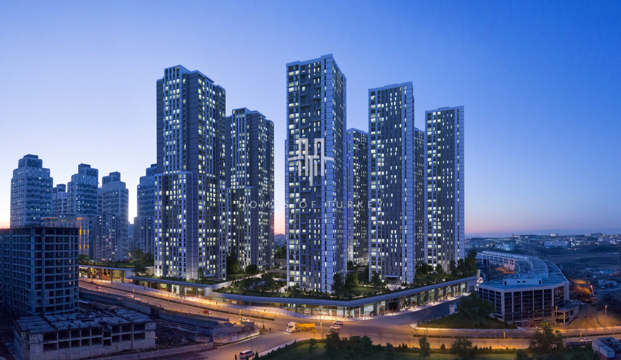 Flats for Sale in a Complex with Social Facilities within Walking Distance to Metrobus in Esenyurt 2 - Kopya