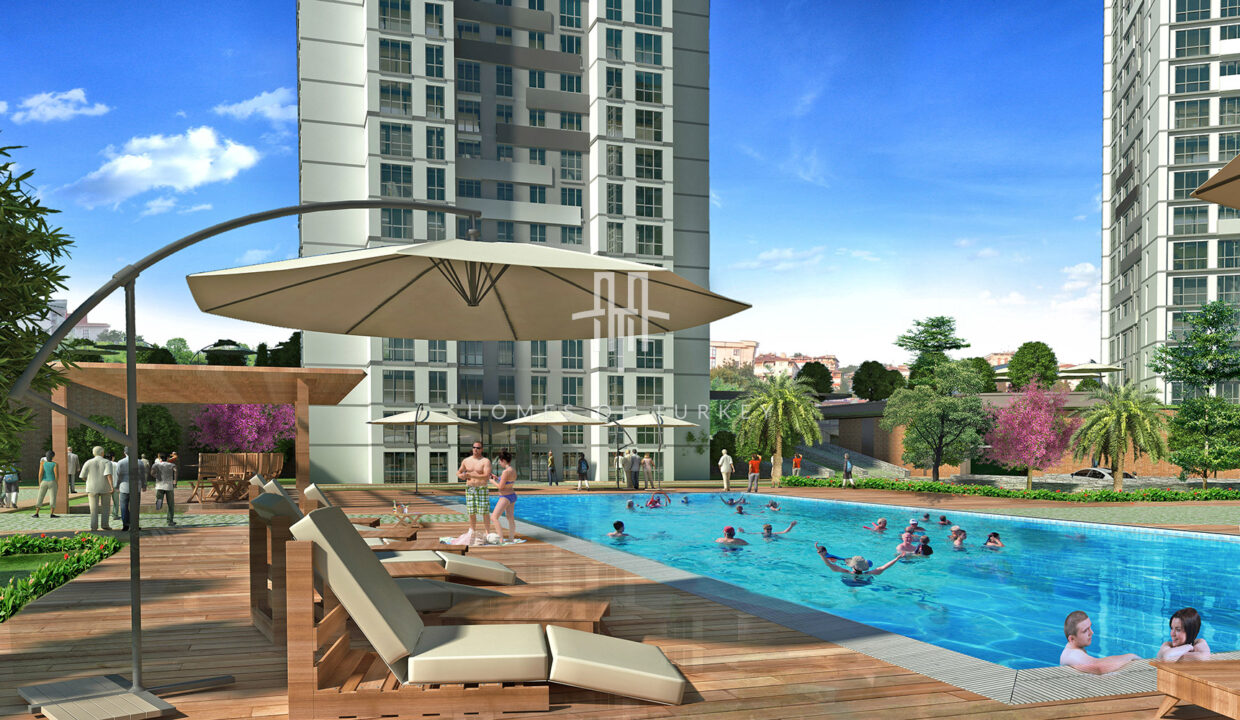 Flats for Sale in a Complex with Social Facilities within Walking Distance to Metrobus in Esenyurt 3