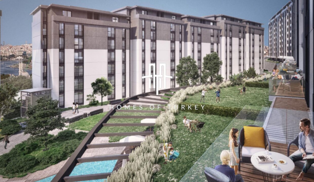 Flats for Sale with Golden Horn View in the Center of Eyupsultan, the Historical District of Istanbul 12