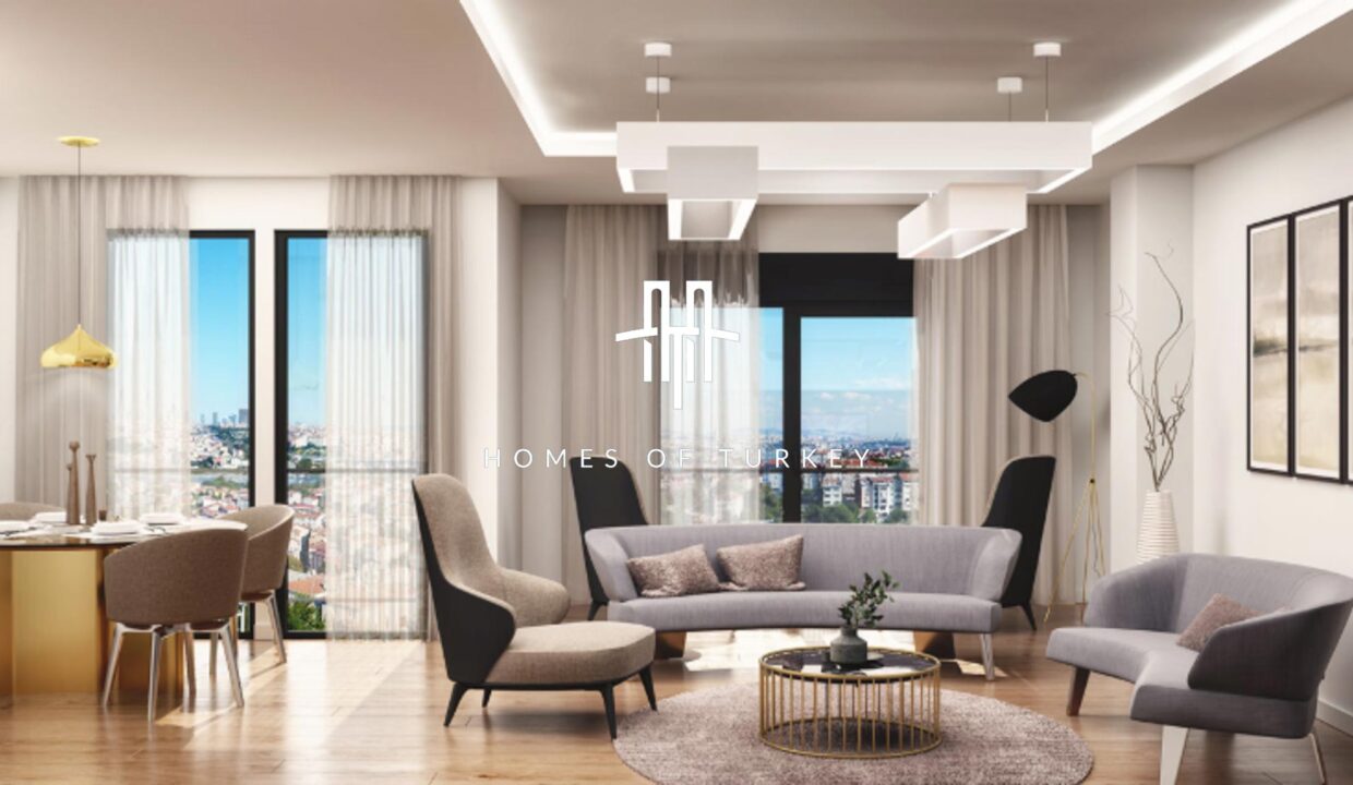 Flats for Sale with Golden Horn View in the Center of Eyupsultan, the Historical District of Istanbul 15