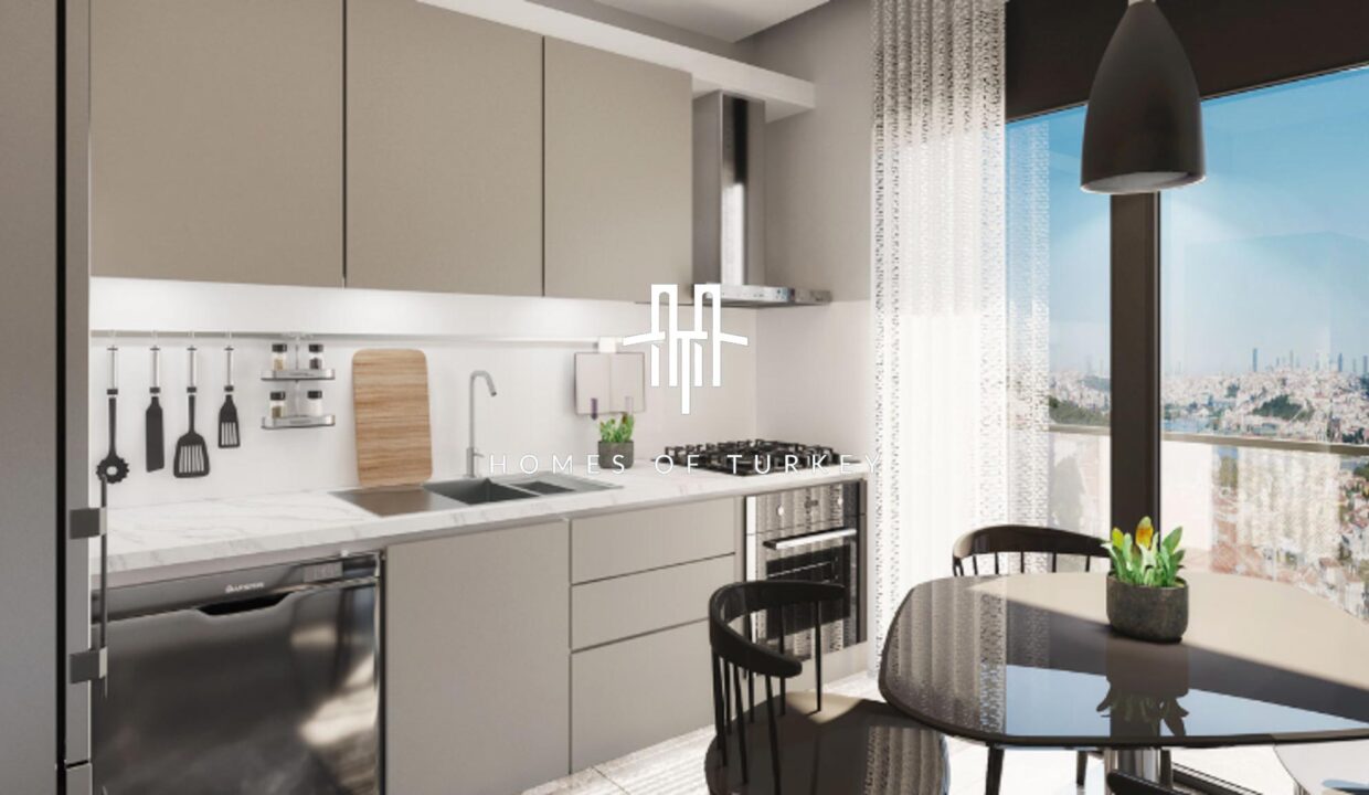 Flats for Sale with Golden Horn View in the Center of Eyupsultan, the Historical District of Istanbul 16