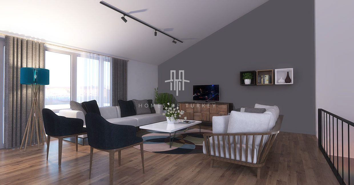 High Ceiling Luxury Apartments in the Heart of the City in Şişli 8