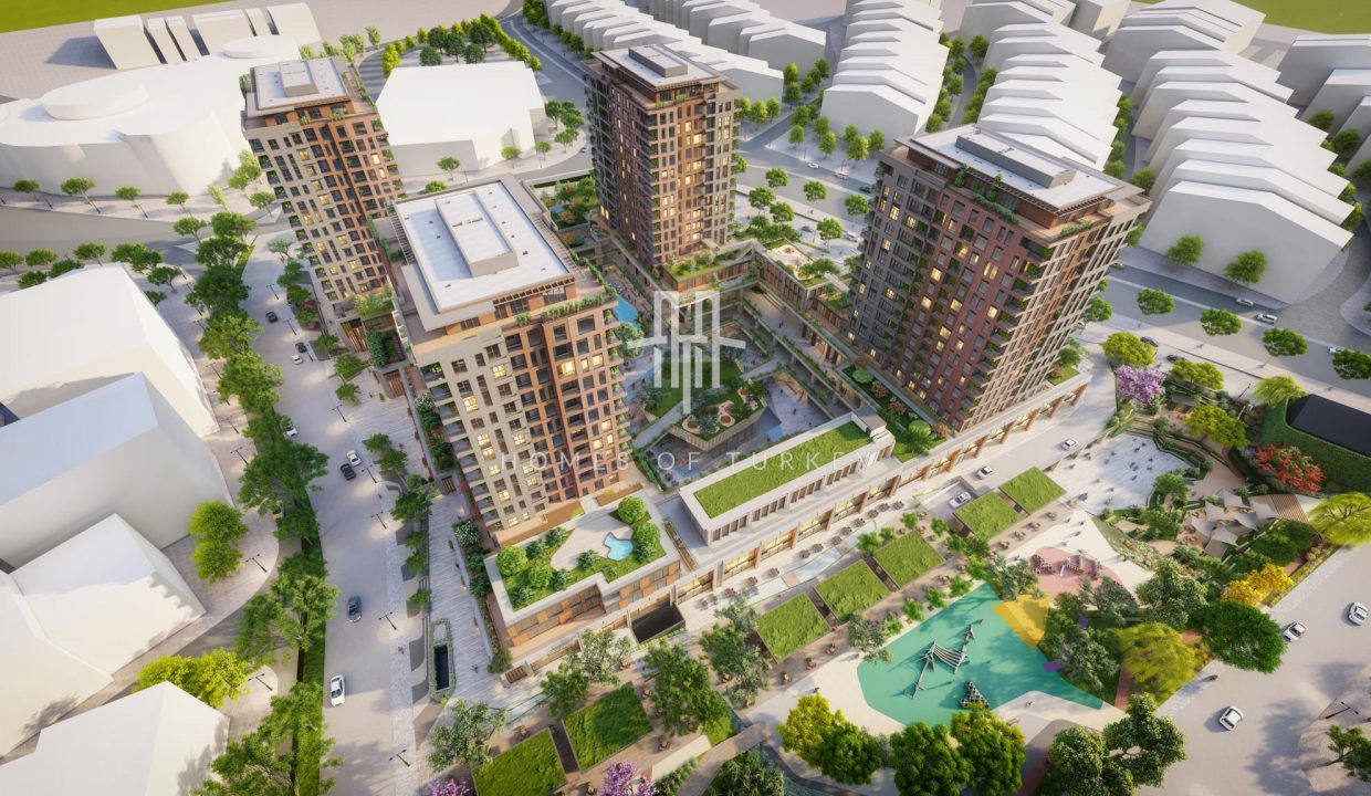 Luxurious Apartments with Installments in a Project with Shopping Center Next to Bahçelievler Tram Station 011