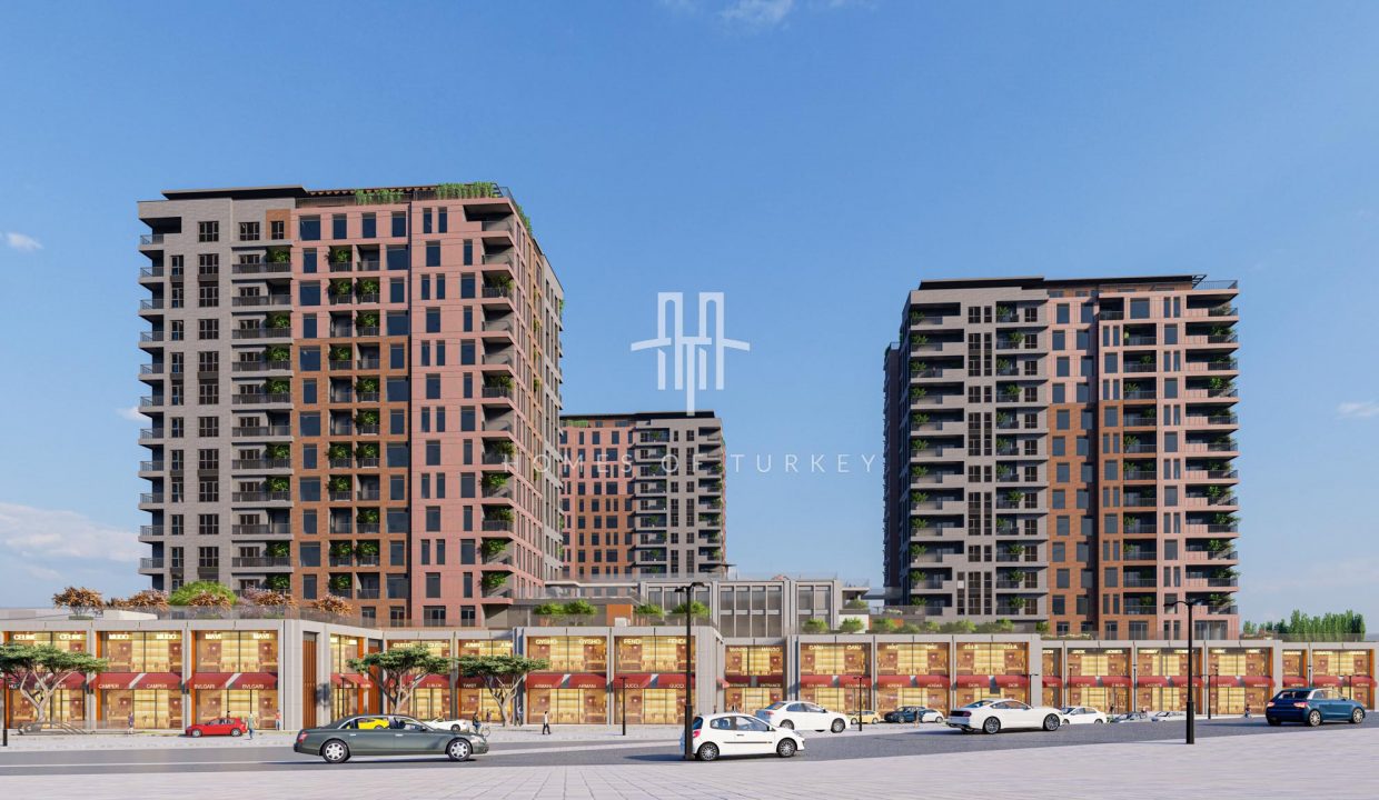 Luxurious Apartments with Installments in a Project with Shopping Center Next to Bahçelievler Tram Station 012
