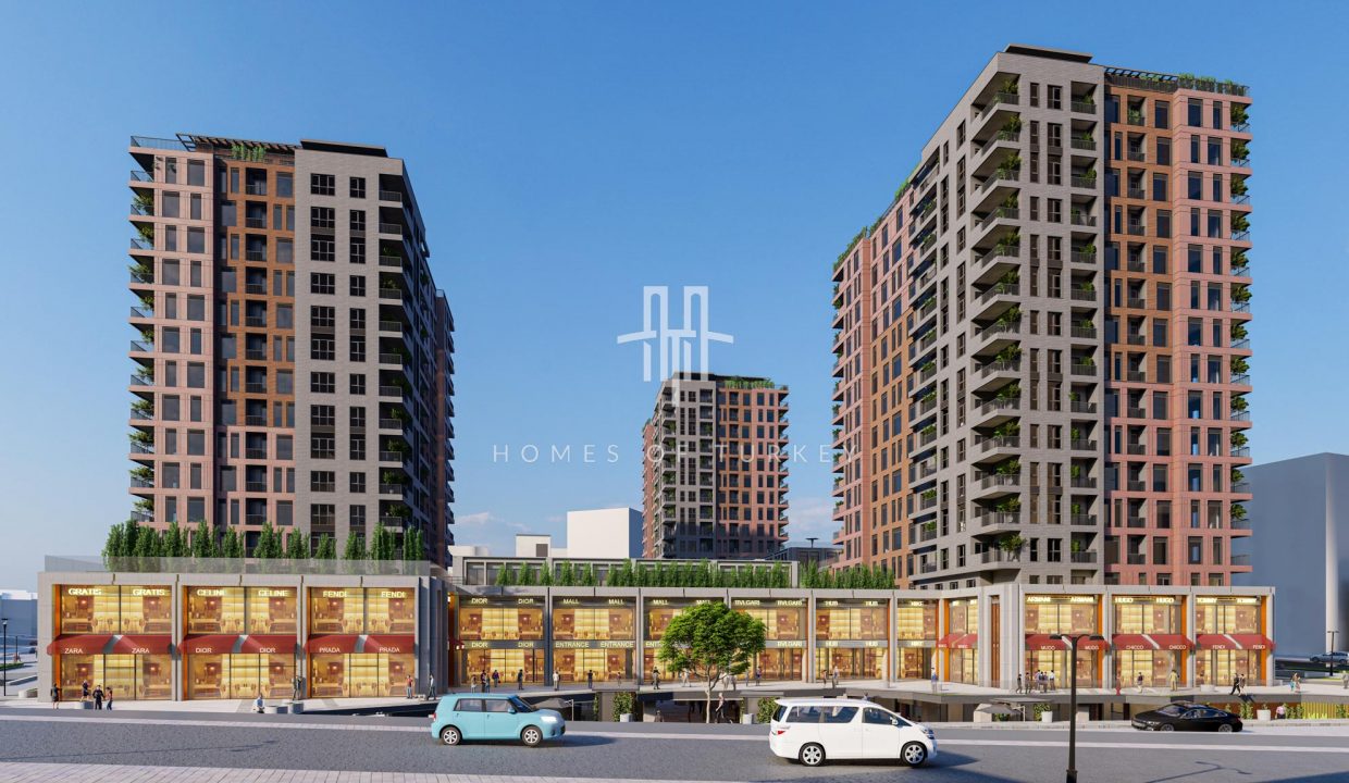 Luxurious Apartments with Installments in a Project with Shopping Center Next to Bahçelievler Tram Station 013