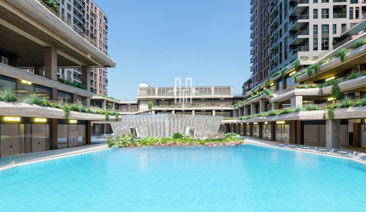 Luxurious Apartments with Installments in a Project with Shopping Center Next to Bahçelievler Tram Station 017